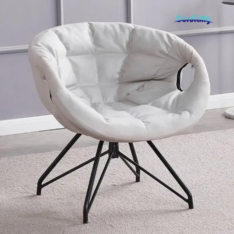 Nordic 360° rotation low chair - Outdoor Furniture Metal Chairs ulasan dan harga