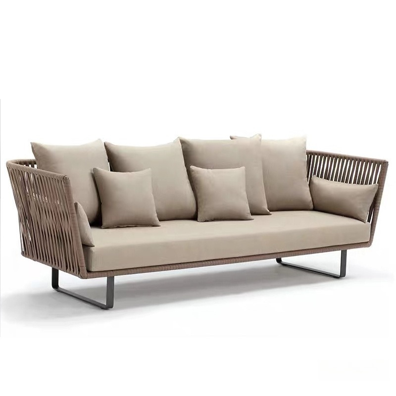 Outdoor Rattan Sofa Set Waterp - Outdoor Furniture Metal Chairs ulasan dan harga