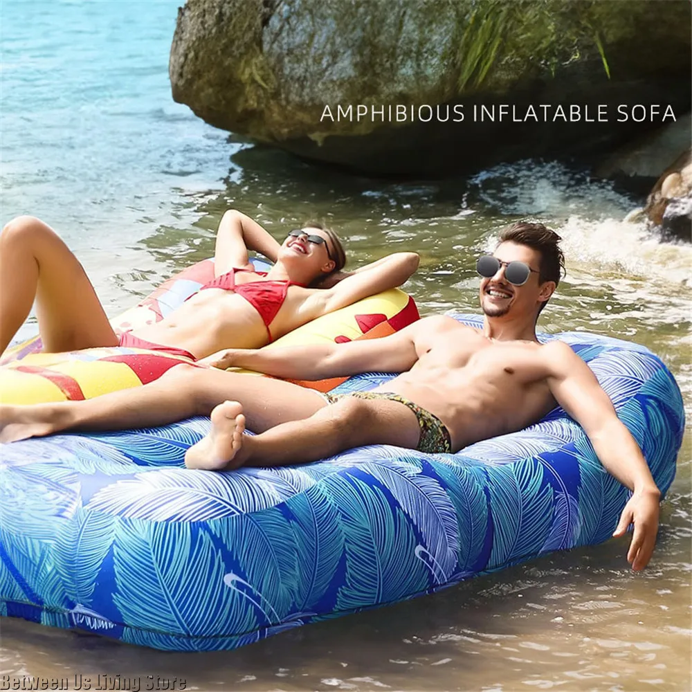 Luxury Inflatable Sofa Bed - E - Outdoor Furniture Luxury ulasan dan harga