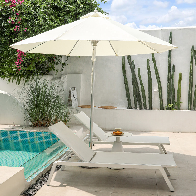 `Outdoor White Daybed Sunbed W - Outdoor Daybed Furniture ulasan dan harga