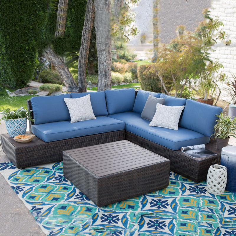 Outdoor Sofa Courtyard Rattan  - Outdoor Furniture Metal Chairs ulasan dan harga